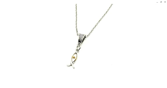 Mustard Seed Fish Necklace With V-shaped Bale, Mustard Seed Jewelry, Mustard Seed Gifts, Faith Jewelry, Matthew 17 20 Gifts, Christian Gifts