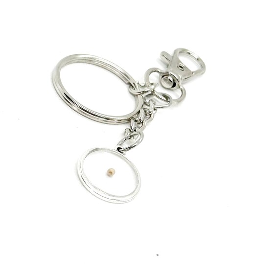 Mustard Seed Charm Key Chain, Matthew 17 20 Faith Gift, Christian Gift, Scripture, Baptism, Believer Gift, Sharing Faith, Mountain Moving