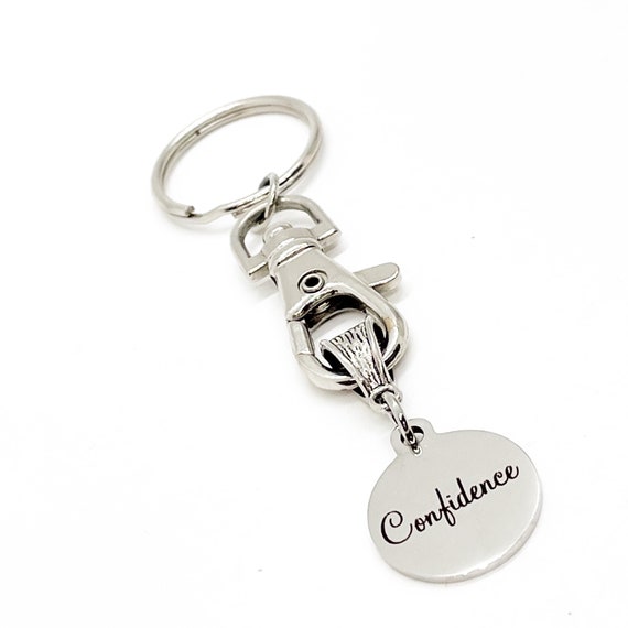 Motivational Gifts, Confidence Keychain, Inspiring Gifts, Affirmation Words, Affirmation Gifts, Daughter Gift,  Affirmation Words