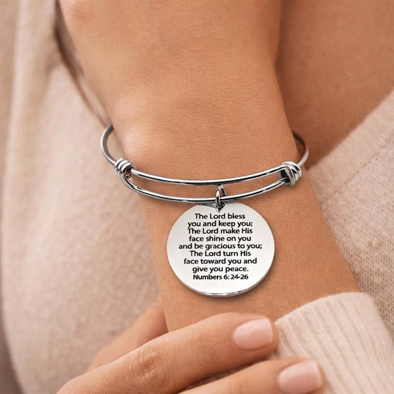 The Lord Bless You Charm Bracelet