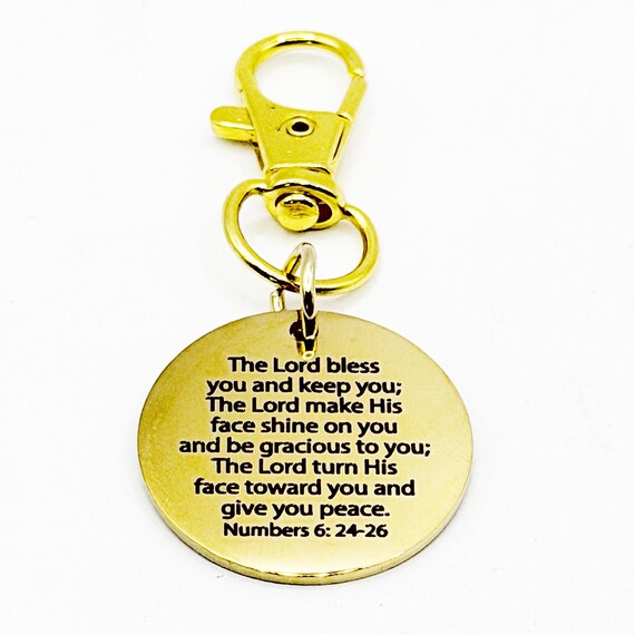 The Lord Bless You Gold-Plated Clip-On Charm