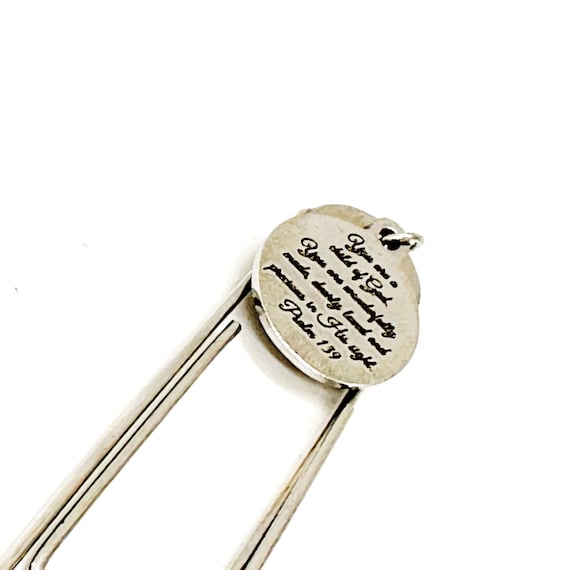Faith Gift, You Are A Child Of God Charm Bookmark, Psalm 139, Bible Bookmark, Dearly Loved And Precious In His Sight, Baptism Gifts