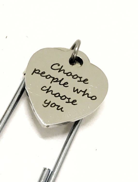 Love Gifts, Choose People Who Choose You Bookmark, Love Yourself Reminder, Valentine's Love Gift, Divorce Gift, Break Up Gift, Planner Gift