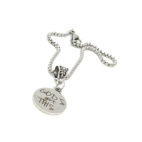God’s Got This Charm Bracelet, God Is In Charge, God Is In Control, Faith Jewelry, Christian Encouragement, Gift For Her, Motivational