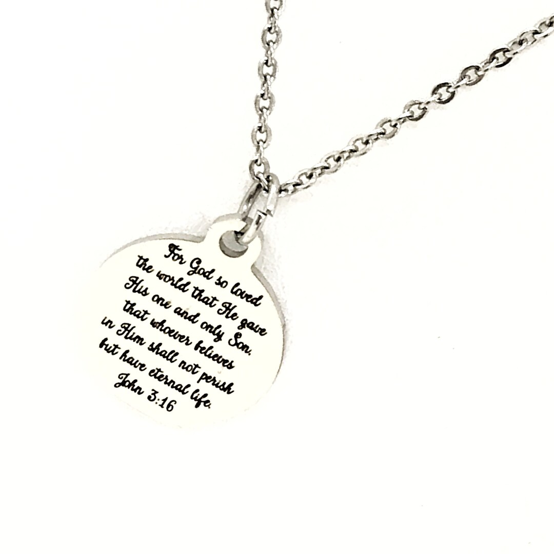Scripture jewelry etsy best sale