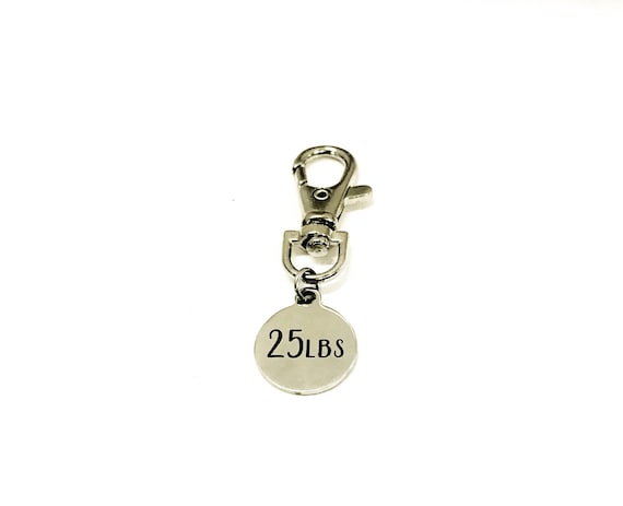 Purse Charm, Weight Loss Charm, Goal Setting Charm, Planner Charm, Bag Charm, Goal Achievement Bag Tag, Tag Key Charm, Purse Tag, Purse Clip