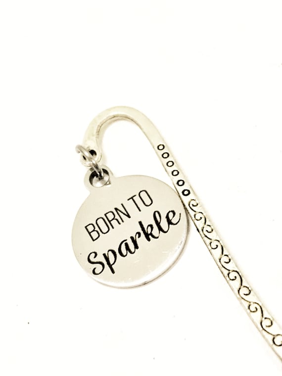 Planner Bookmark, Encouragement Gift, Born To Sparkle Bookmark, Planner Gifts, Planner Accessories, Motivation Bookmark Gifts, Daughter Gift