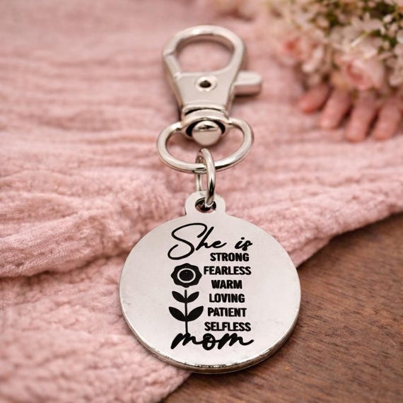 She Is Mom Clip On Charm Gift