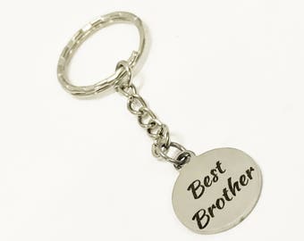 Best Brother Keychain, Brother Gifts, Brother Valentine, Best Brother Gift, Gift For Brother, Brother Gift, New Car Gift For Brother