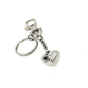 Love Gift, Love Keychain, Wife Gift, Daughter Gift, Wedding Favors, Love Charm Keychain, Gift For Her, Anniversary Gifts, Wedding Gifts