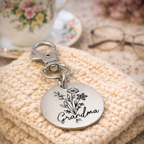 Grandma Clip On Charm Gift For Her
