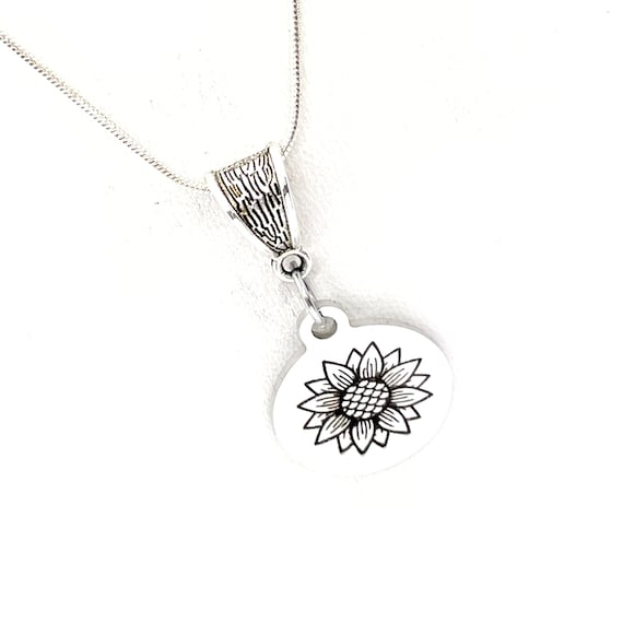 Sunflower Jewelry, Sunflower Necklace, Sunflower Lover Gift, Adoration  Gift, Daughter Gift, Gift For Her, Good Fortune Gift, Loyalty Gift