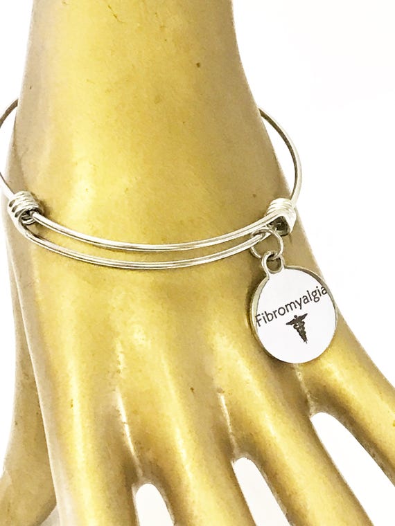 Fibromyalgia Medical Expanding Charm Bracelet Medical