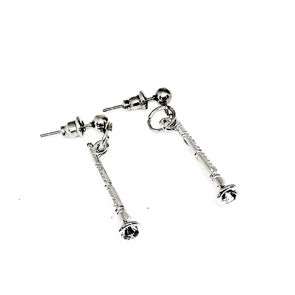 Clarinet Earrings, Clarinet Player Gift For Her, Band Member, Band Competition Gift, Senior Night Gifts, Daughter Gifts, Orchestra Gift