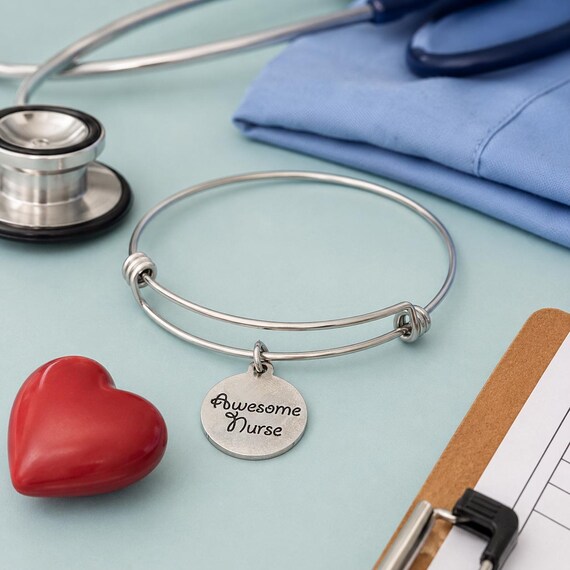 Awesome Nurse Charm Bracelet