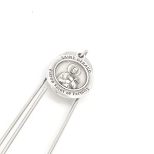 Patron Saint Gifts, Saint Gerard Paper Clip Bookmark, Patron Saint of Fertility, Prayers for Conception, Trying to Conceive, Infertility