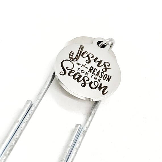 Christmas Bookmark, Jesus Is The Reason For The Season, Christian Gift, Sunday School Gift, Church Gift, Real Meaning of Christmas