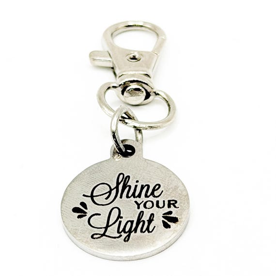 Shine Your Light Clip On Charm