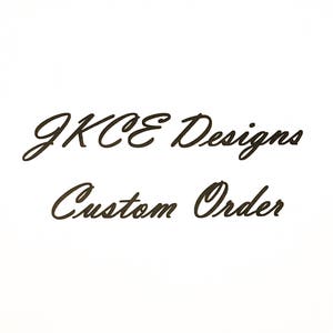 Customization Add On, Personalize Your Item