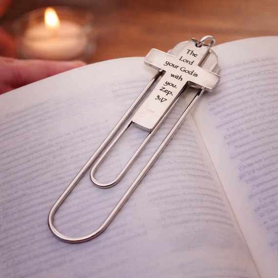 God Is With You Cross Bookmark