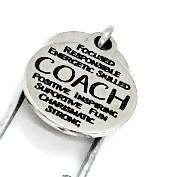 Coach Gift, Coach Words Bookmark, Coach End Of Season Gift, Coach Thank You Gift, Softball Coach Gift, Charm Bookmark, Paperclip Bookmark