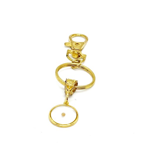 Goldtone Mustard Seed Charm Keychain, Believer Gifts, Belief, Mountain Moving Faith, Mustard Seed Faith, Scripture Gifts, Christian Gift