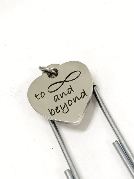 Love Gifts, To Infinity And Beyond Bookmark, Planner Bookmark, Daughter Love, Valentine Love Gift, Valentine's Day, Planner Gift For Her