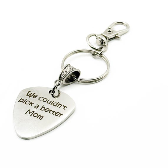 We Couldn't Pick A Better Mom Stainless Steel Engraved Keychain Gift For Mom Mothers Day Gift