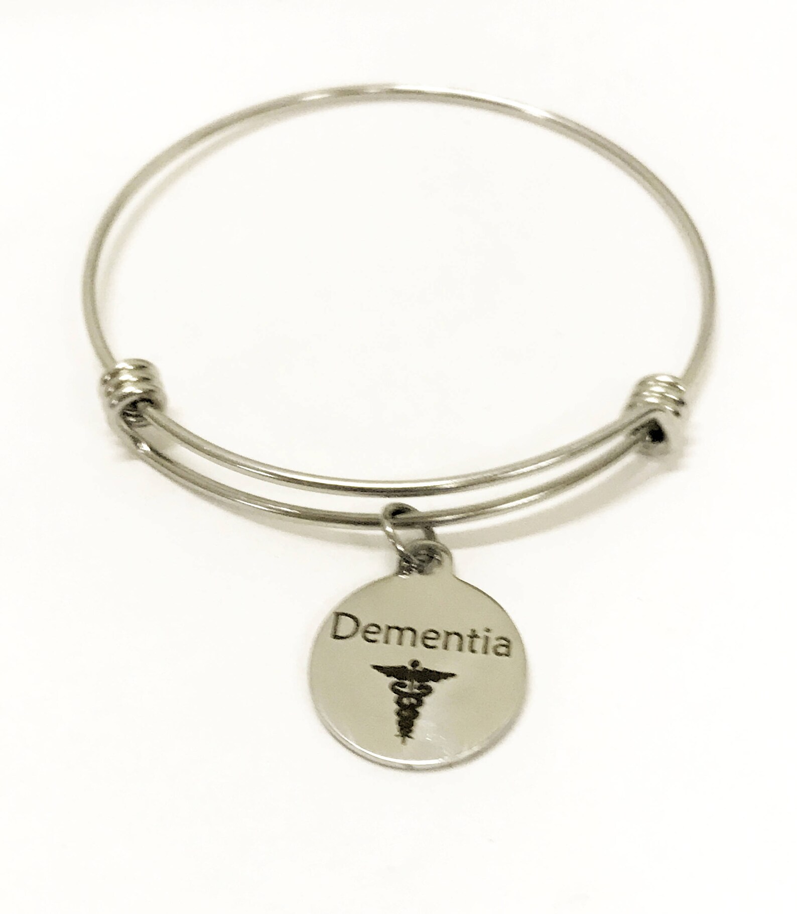 Dementia ID Bracelet Dementia Charm Bracelet Dementia Etsy