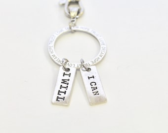 Motivational Keychain Gift, Hope Trust love Dream Keychain, Encouragement Gift For Her, Graduation Gift, Motivation Gift, Inspirational Gift