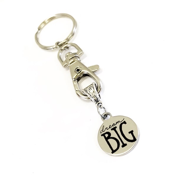 Dream Big Keychain, Motivational Gifts, Encouragement Gifts, Direct Sales Team Gift, Achievement Awards, Motivating Gifts, Encouraging Gifts