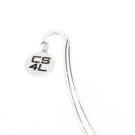 CS4L Computer Science For Life Charm Bookmark, Binary Code, Coding Gift, Son, Daughter, Boyfriend, Girlfriend, Programmer, Going To College