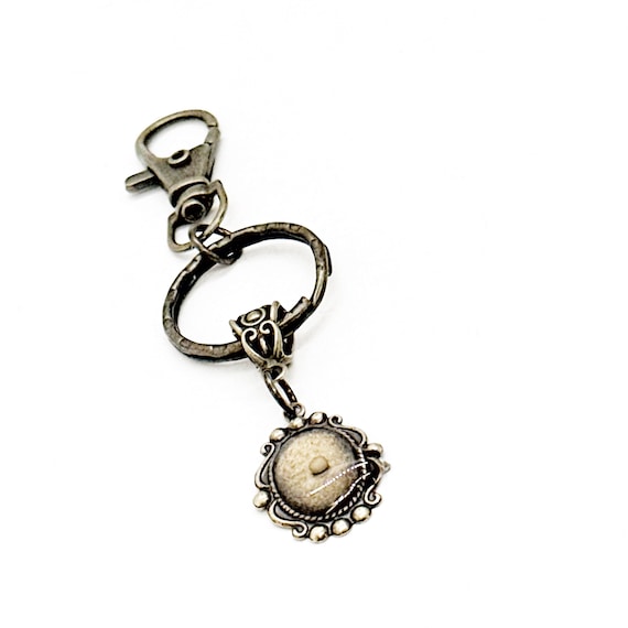 Antique Bronze Oval Mustard Seed Clip On Keychain, Mustard Seed Faith, Mustard Seed Charm, Keychain Gift, Faith Gift, Matthew 17 20 Keychain