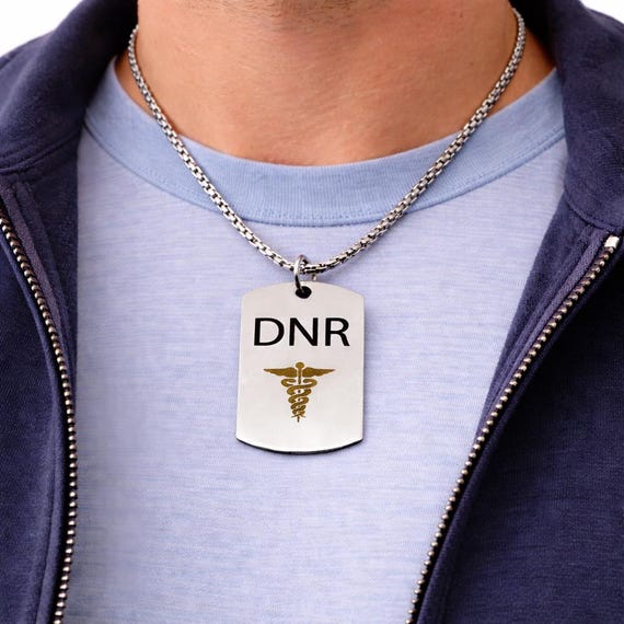 DNR Medical Alert Necklace