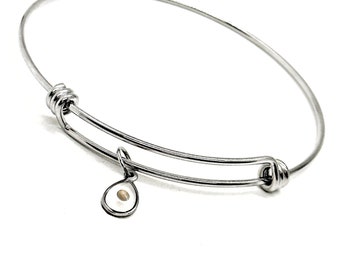 Vadmans Bracciale Dorato con Semi di Senape Argento
