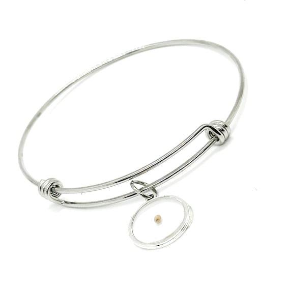 Mustard Seed Round Charm Bracelet Jewelry, Mustard Seed Bracelet, Mustard Seed Faith, Believer Gift, Daughter Jewelry, Christian Gifts