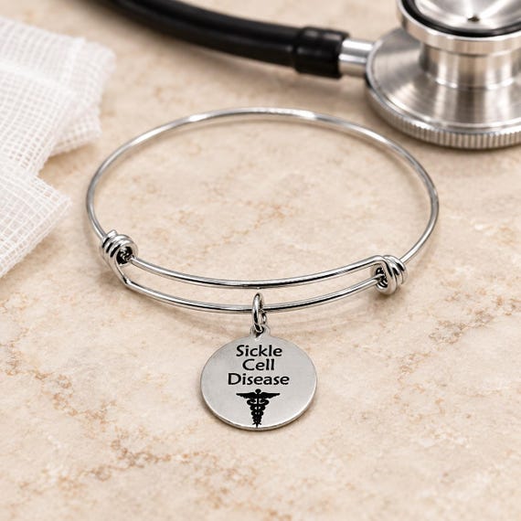 Sickle Cell Disease Charm Bracelet