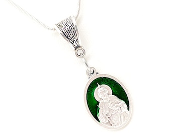Faith Gift, Saint Jude Necklace, Catholic Saints Gift, Saint Jude Gifts, Patron Saint Of Lost Causes, Christian Jewelry, Faith Jewelry