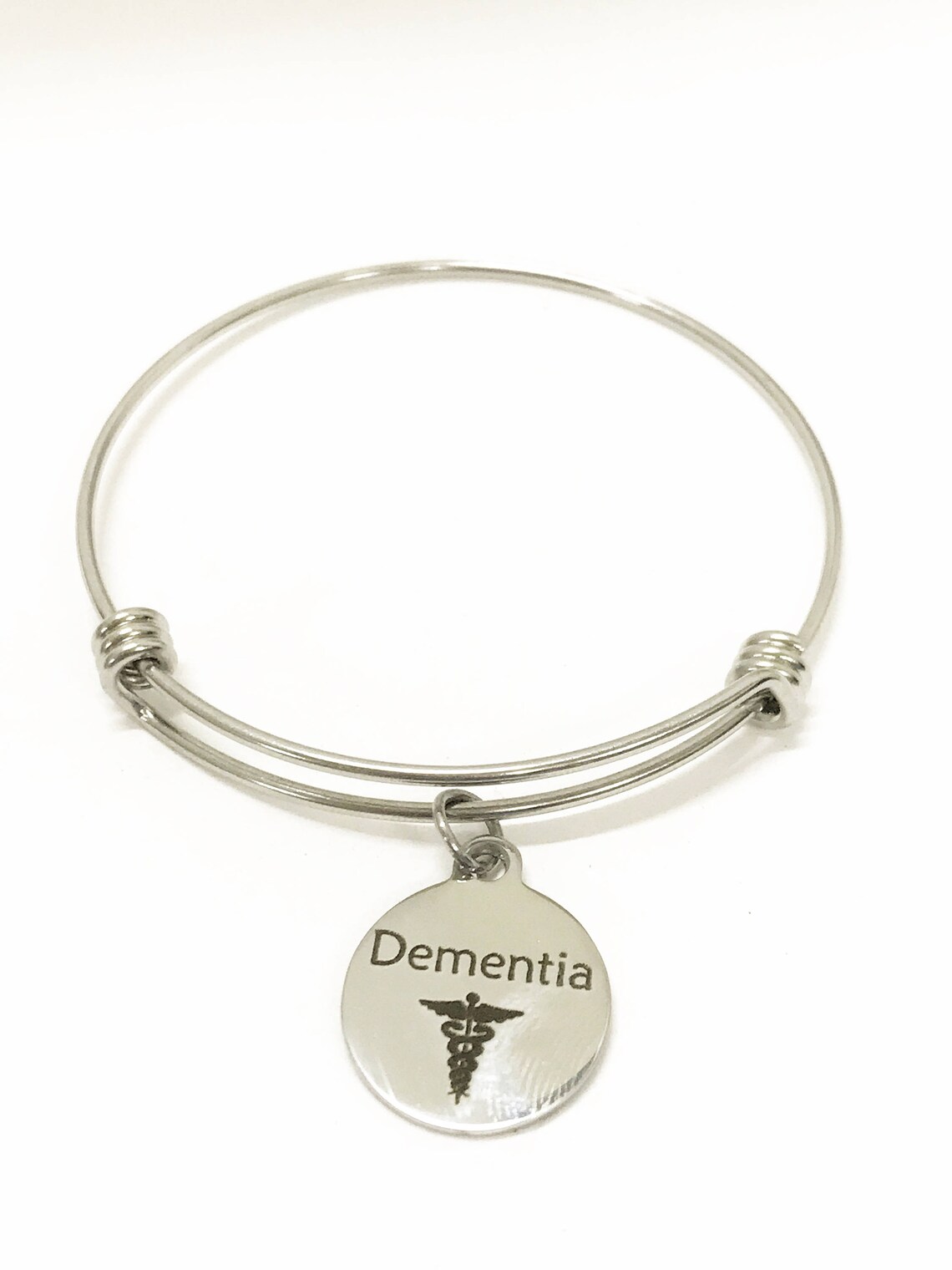 Dementia ID Bracelet Dementia Charm Bracelet Dementia Etsy