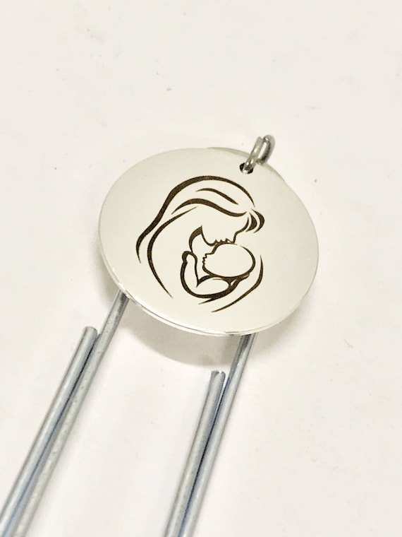 New Mom Gift, New Mom Planner Paper Clip Bookmark, New Mom Date Marker, Conception Planner Date Marker, New Baby Gift, Doula Gift