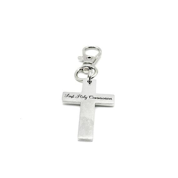 First Holy Communion Cross Clip Charm