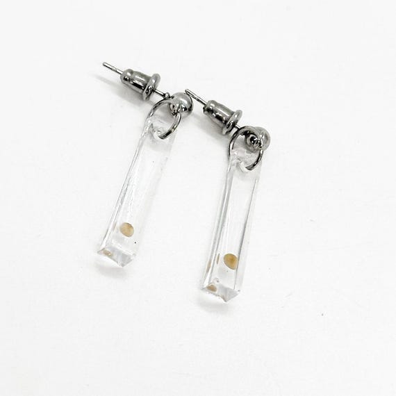 Mustard Seed Bar Resin Earrings,  Mustard Seed Jewelry, Matthew 17 20, Mustard Seed Faith Jewelry, Bible Verse Gift, Scripture, Faith