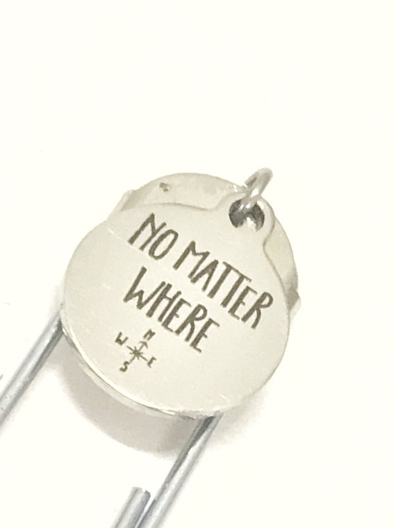 Best Friend Gift, No Matter Where Bookmark, Friend Gift, Planner Bookmark, Bible Bookmark, Best Friend Forever, Best Friend Bookmark Gift