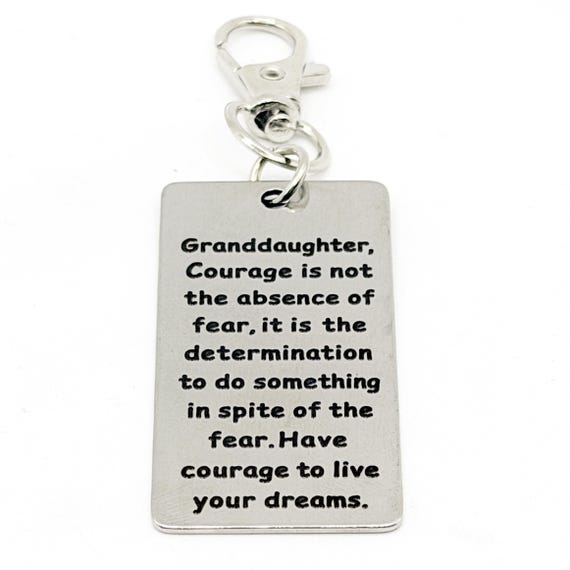 Granddaughter Courage Clip On Charm