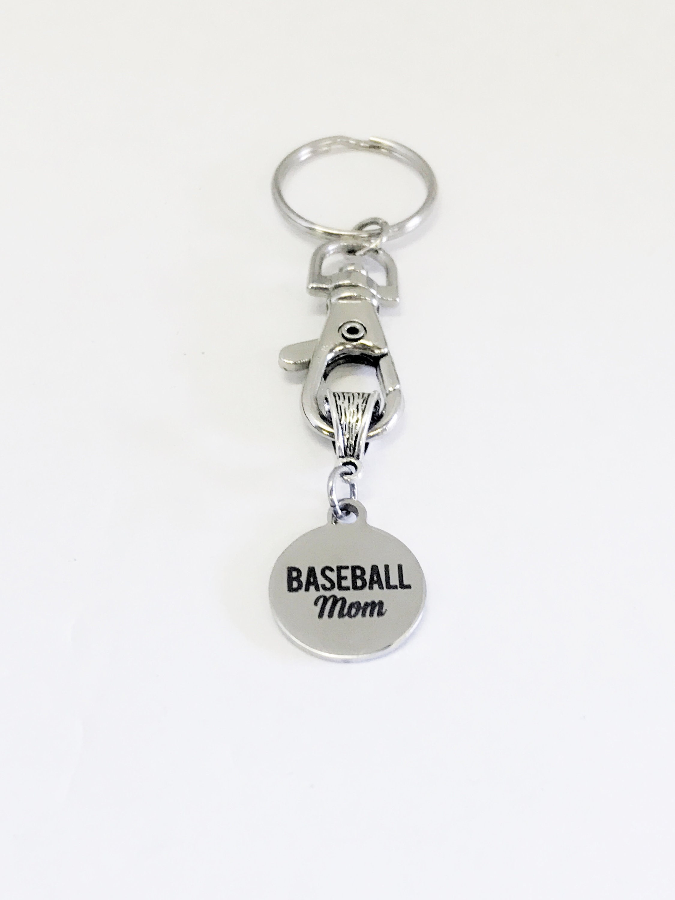 Baseball Mom Gifts, Baseball Mom Keychain, Gifts For Baseball Mom, Team