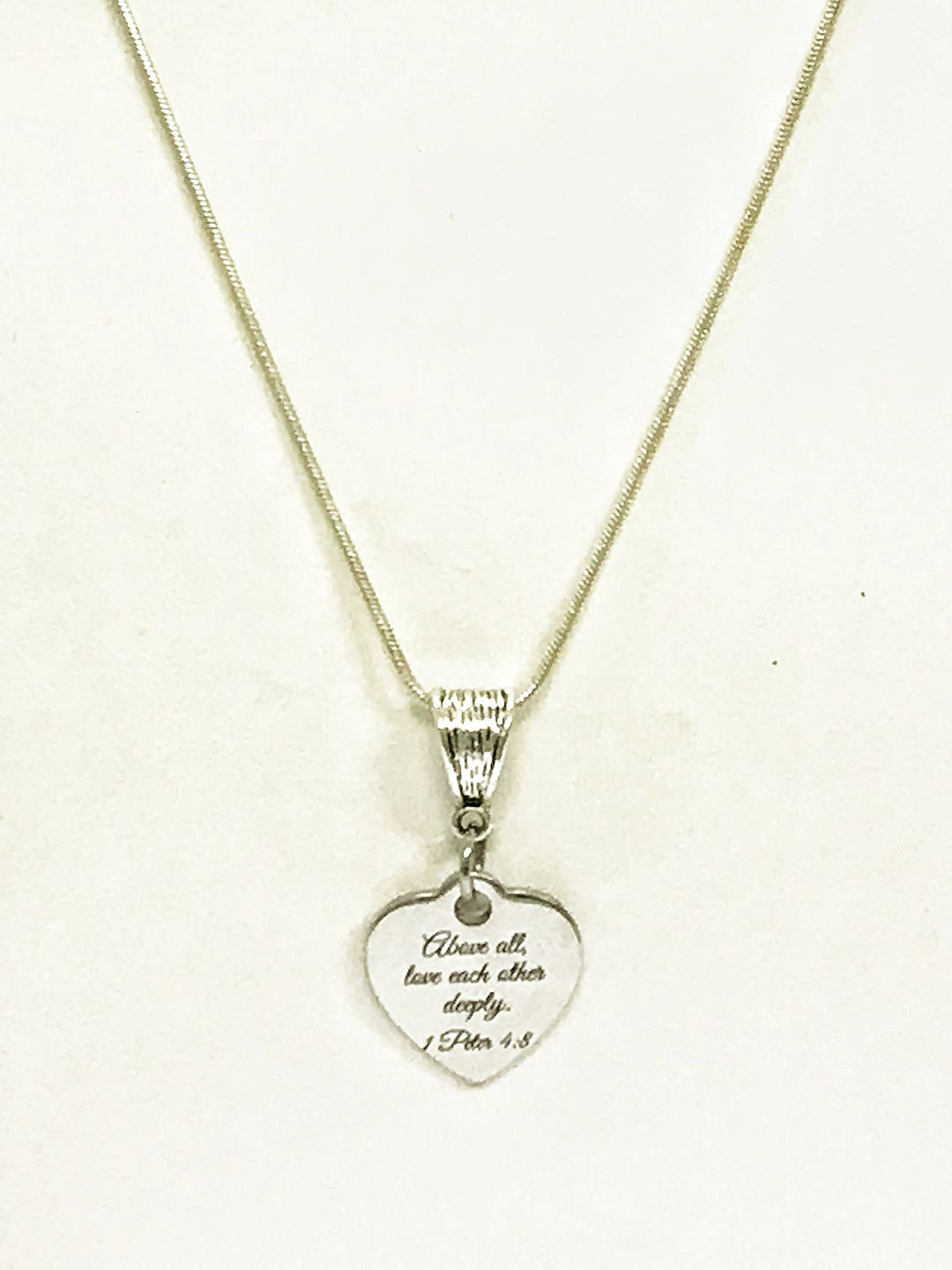 Christian Jewelry Gifts Scripture Jewelry Bible Verse Etsy