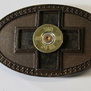Rustic Finish Shotgun Shell Cross Belt Buckle, Southwestern Style, Gift For Her, Girlfriend Gift, Valentines Day Gift, Valentine Gift