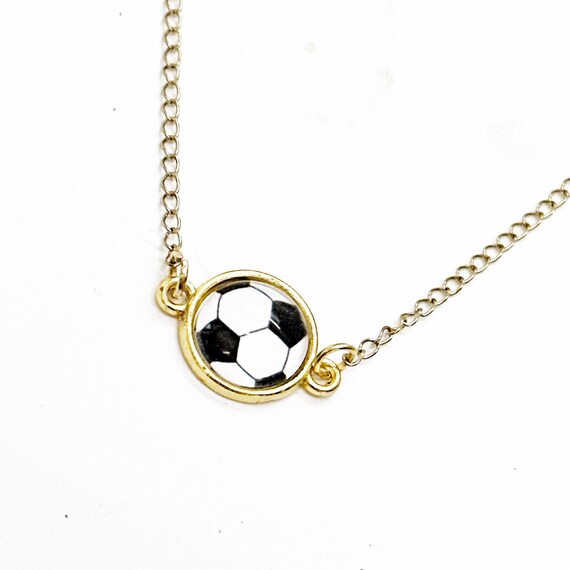 Soccer Connector Pendant Necklace, Soccer Player, Soccer Daughter, Mom Gift, Wife Gift Her, Sports Mom, Team Mom Gifts, Senior Night