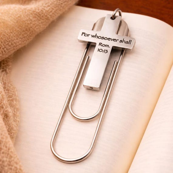 For Whosoever Shall Cross Bookmark Clip