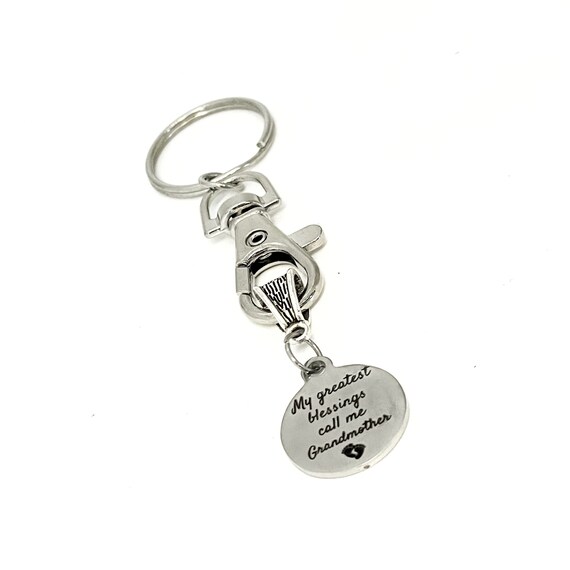 Grandmother Gifts, My Greatest Blessings Call Me Grandmother Keychain, Grandmother Gifts, Gift For Grandmother From Grandchildren